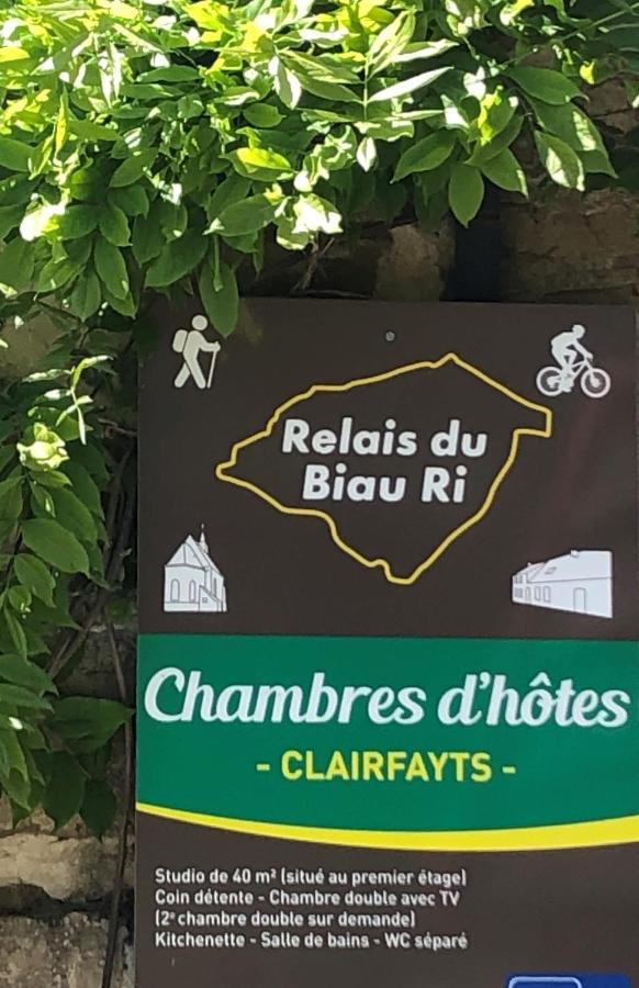 Готель Le Relais Du Biau Ri Clairfayts Екстер'єр фото